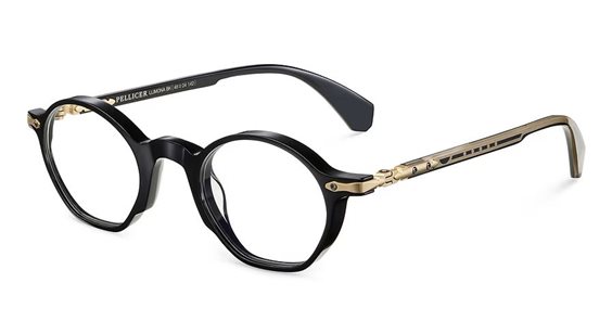 Montura de gafas Etnia Barcelona Pellicer LLIMONA 48OBK BLACK47,8 - LLIMONA 48OBK BLACK47,8